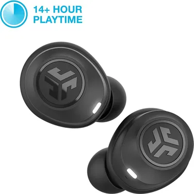 Produktbild von JLab JBuds Air True Wireless, True Wireless Stereo (TWS), 20 - 20000 Hz, Musik, 62 g, Kopfhörer, Schwarz