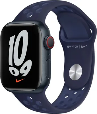 Produktbild von Apple ML8C3ZM/A Intelligentes tragbares Accessoire Band Navy Fluor-Elastomer