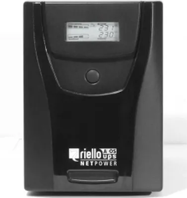 Produktbild von Interaktywny zasilacz UPS Riello NPW 800 DE 800 VA 480 W Czarny