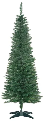 Produktbild von HOMCOM Weihnachtsbaum Christbaum Kunsttanne Tannenbaum mit Metallfuß