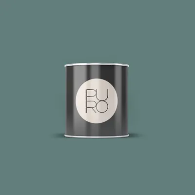 Produktbild von Wandfarbe Grün | PURO Delicate Green | Exklusive Innendispersion Hohe Farbintensität | 1 Liter