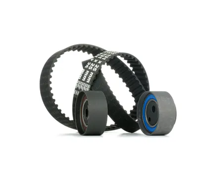 Produktbild von FEBI BILSTEIN 23415 Zahnriemensatz + Spannrolle + Umlenkrolle für OPEL Corsa C Schrägheck (X01) 131-Zähne