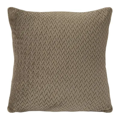 Produktbild von Kissenbezug DESIGN91 40X40 CM dunkelbeige
