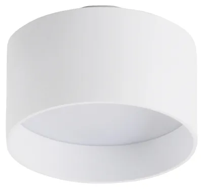 Produktbild von Spots - LED Spot "TRIOS", Strahler im Modern Style, aus Metall und Kunststoff in weiß, 9 cm hoch, Ø 14 cm, inkl. LED