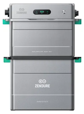 Produktbild von Zendure SolarFlow 1600AC+ mit 1920Wh Akku + 1x AB2000X LiFePO4 Solarspeicher