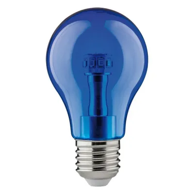 Productafbeelding van 10 x Paulmann LED-lampen, peervorm, 1W, E27, helder, blauw