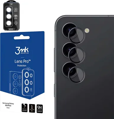 Obrázek produktu pro 3mk Lens Protection Pro - Sklo na objektiv fotoaparátu pro Samsung Galaxy S24 (černé)