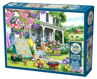 Obrázok produktu pre Puzzle 500 Wiosenne porządki Cobble Hill