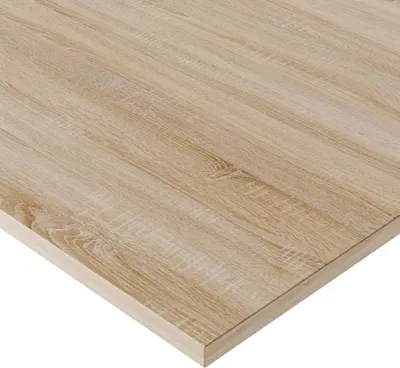 Immagine prodotto di KOLM Piano laminato rovere sonoma 138 x 68 cm per scrivania, tavolo, tavolino