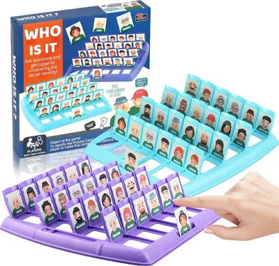 Productafbeelding van Interactief Puzzelspel, Wie ben ik?, voor Kinderen vanaf 6 Jaar, Educatief, Duurzaam en Veilig