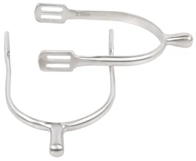 Zdjęcie produktu dla Ostrzęby kuliste Harrys Horse ze szczotkowanej stali nierdzewnej, długość ostrzęb: 30 mm