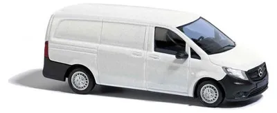 Produktbild von Busch 60203 - 1/87 / H0 Mercedes Vito Weiß - Bausatz - Neu