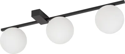 Produktbild von Nowodvorski Wandlampe PIK 3 Schwarz, G9 Metall Design Innenleuchte, 10301, 3-flammig