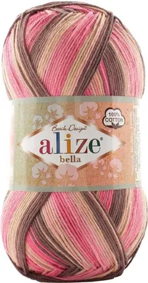 Produktbild von Alize Bella Batik 100 7829 Strickgarn