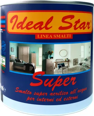 Immagine prodotto di SMALTO ALL'ACQUA 'SUPER' CARDINALE 0,750 lt - Verde lucido
