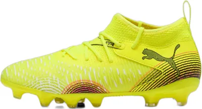 Produktbild von Puma Kinder Future 8 Match FG/AG Fussballschuhe - 108143, Farbe:Gelb, Kinder Schuhe:35