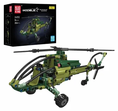 Produktbild von Kinderbausteine Mold King 24052 Explorationshubschrauber 284 Teile Modell