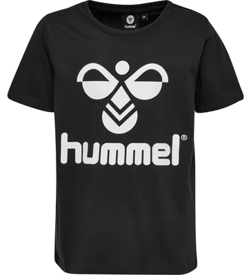 Produktbild von Hummel - T-Shirt für Kinder, Rundhalsausschnitt GT26720 (116) (Schwarz)