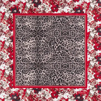 Produktbild von ROECKL Tuch Wild Gallery Scarf Multi Red braun