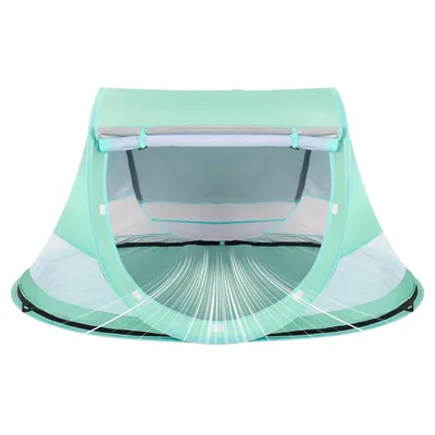 Produktbild von Baby-Strandzelt mit abnehmbarem Mini-Pool, Pop-up-Strandzelt mit UPF 50+ UV-Schutz, Sonnenschutz für Babys und Kleinkinder