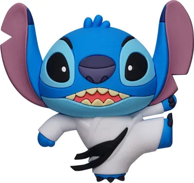 Produktbild von Lilo & Stitch 3D Magnet Stitch Taekwondo