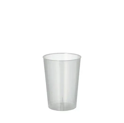 Produktbild von Mehrweg-Trinkbecher PP 0,1 l Ø 5,2 cm · 7,4 cm transluzent