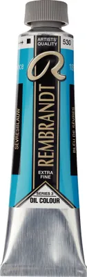 Produktbild von Rembrandt Ölfarbe Tube 40 ml Sèvresblau 530