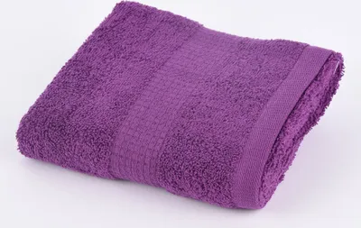 Produktbild von Qualitätsfrottee Handtuch 100% Baumwolle 500g/qm lila Größe  Handtuch 50 x 100 cm