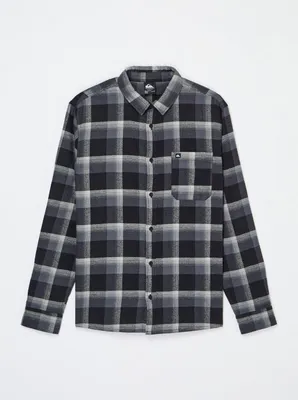 Immagine prodotto di Quiksilver Motherfly a quadri, maniche lunghe, colore nero, taglia XL