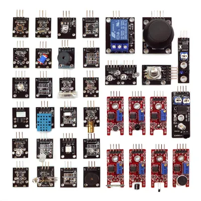 Produktbild von 36-teiliges Universal Sensor Kit für Arduino und Raspberry Pi in Kunststoffbox