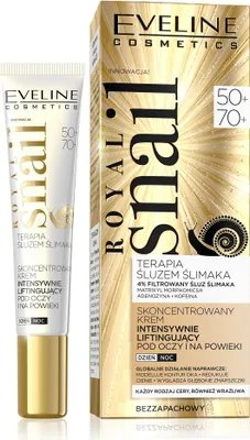 Produktbild von Eveline Royal Snail Anti-Aging Augencreme mit Schneckenextrakt, 20 ml