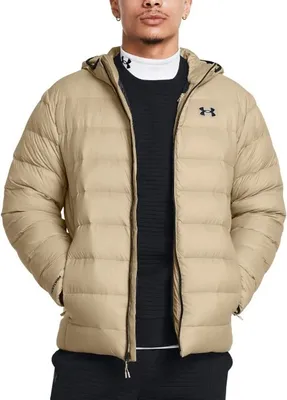 Produktbild von Under Armour Legend Down Hooded Jacket - city khaki, Größe:3XL