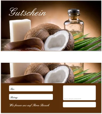 Produktbild von 50 Stück Geschenkgutscheine (Wellness-621) - Gutscheinkarten Gutscheine für Bereiche Wellness, Erholung, Entspannung oder Kosmetik und Reisen