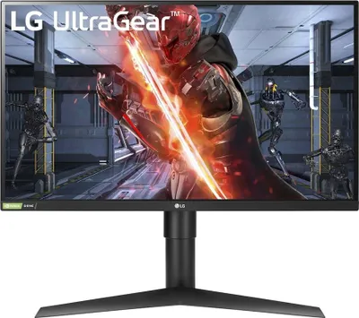 Produktbild von LG 27GN750-B, 68,6 cm (27"), 1920 x 1080 Pixel, Full HD, LED, 1 ms, Schwarz, Rot