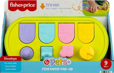 Image de MATTEL FP Pets Pop-up motricité fine 0