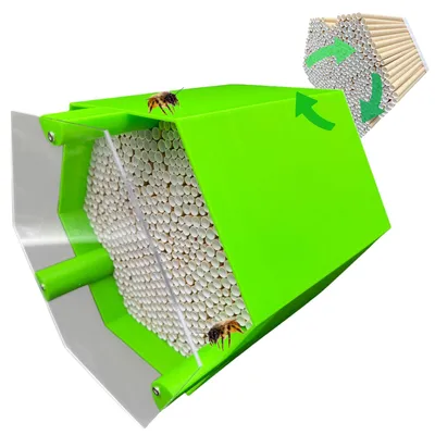 Productafbeelding van Insectenhotel voor Wilde Bijen met 600 Nestbuizen