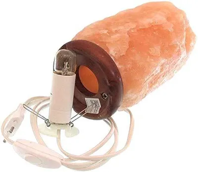 Himalaya-Salzlampe, 2-3 kg, handgeschnitten, orange