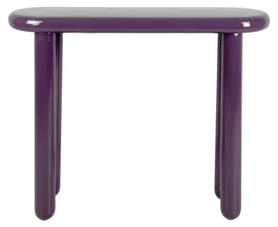 Produktbild von Leitmotiv - Beistelltisch Cadiz - Dunkelviolett - 95x30x76cm