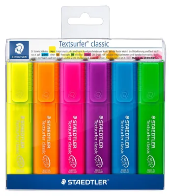 Zdjęcie produktu dla Zakreślacz STAEDTLER Textsurfer clas 6szt etui