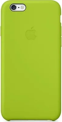 Produktbild von Apple iPhone 6 Silicone Case MGXU2ZM/A grün