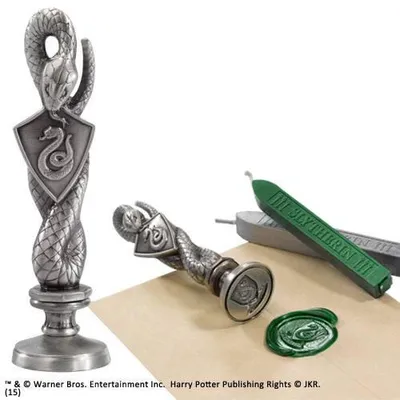 Produktbild von Harry Potter Wachsabdruck, Slytherin, 10 cm