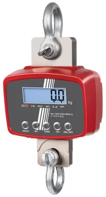Produktbild von KERN & SOHN Kranwaage, Rot, LCD, 3 cm, 10 kg