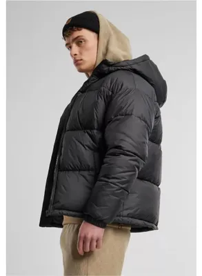 Zdjęcie produktu dla Bunda Urban Classics Kurtka puchowa z kapturem czarna - 3XL