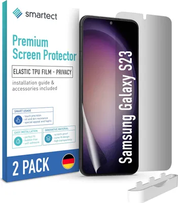 Produktbild von 2x TPU Sichtschutzfolie für Samsung Galaxy S23 Panzerfolie Blickschutz Display