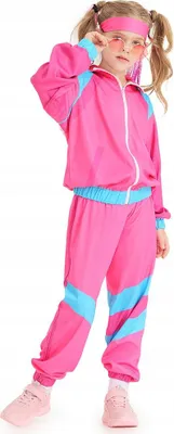 Produktbild von Korbi | Disco Kostüm M - Rosa - Retro-Stil - Bequem und farbenfroh für Kinder - Perfekt für Partys