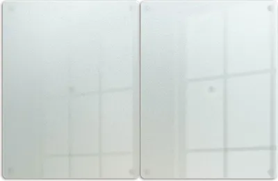 Produktbild von Doppelpack Glasrückwand Küche - Spritzschutz Glas - 40x52cm - ESG - Wandverkleidung - Hitzefest - Fettabweisend - Pflegeleicht