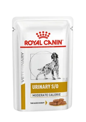 Obrázok produktu pre Royal Canin Dog Vet Diet Kapsička Urinary Moderate Calorie Kúsky 12x100g