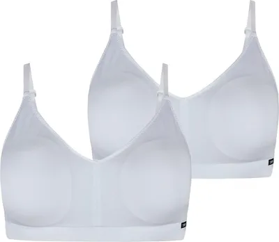 Produktbild von Skiny Damen Soft-BH Baumwolle Essentials 2-Pack white - Größe 40