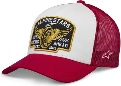 Image de Casquette Alpinestars Heritage Patch Trucker Rouge Homme Rouge Taille unique