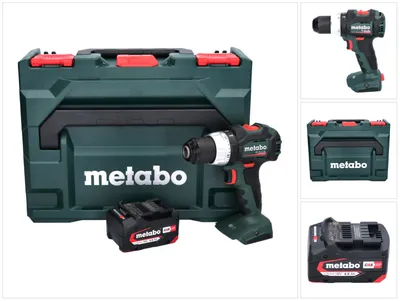 Obrázek produktu pro Akumulátorová vrtačka Metabo BS 18 LT BL 18 V 75 Nm Brushless + 1x akumulátor 4,0 Ah + metaBOX – bez nabíječky